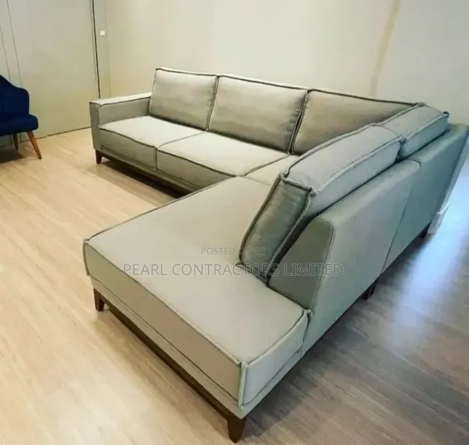 Sofas/Piped Lsofa.