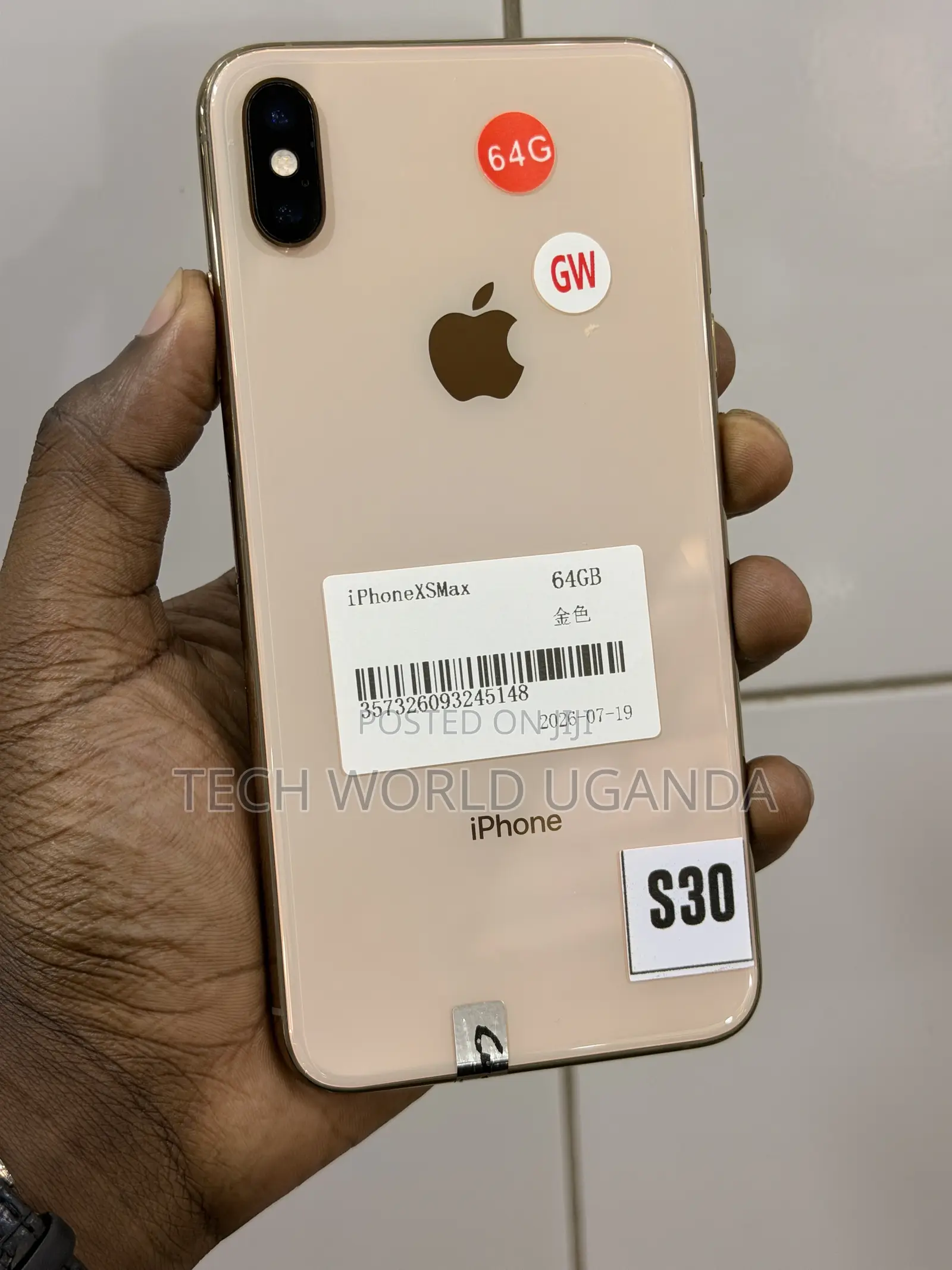 Apple iPhone XS Max 64 GB Gold