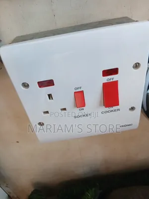 Cooker Control Unit With Switch Socket