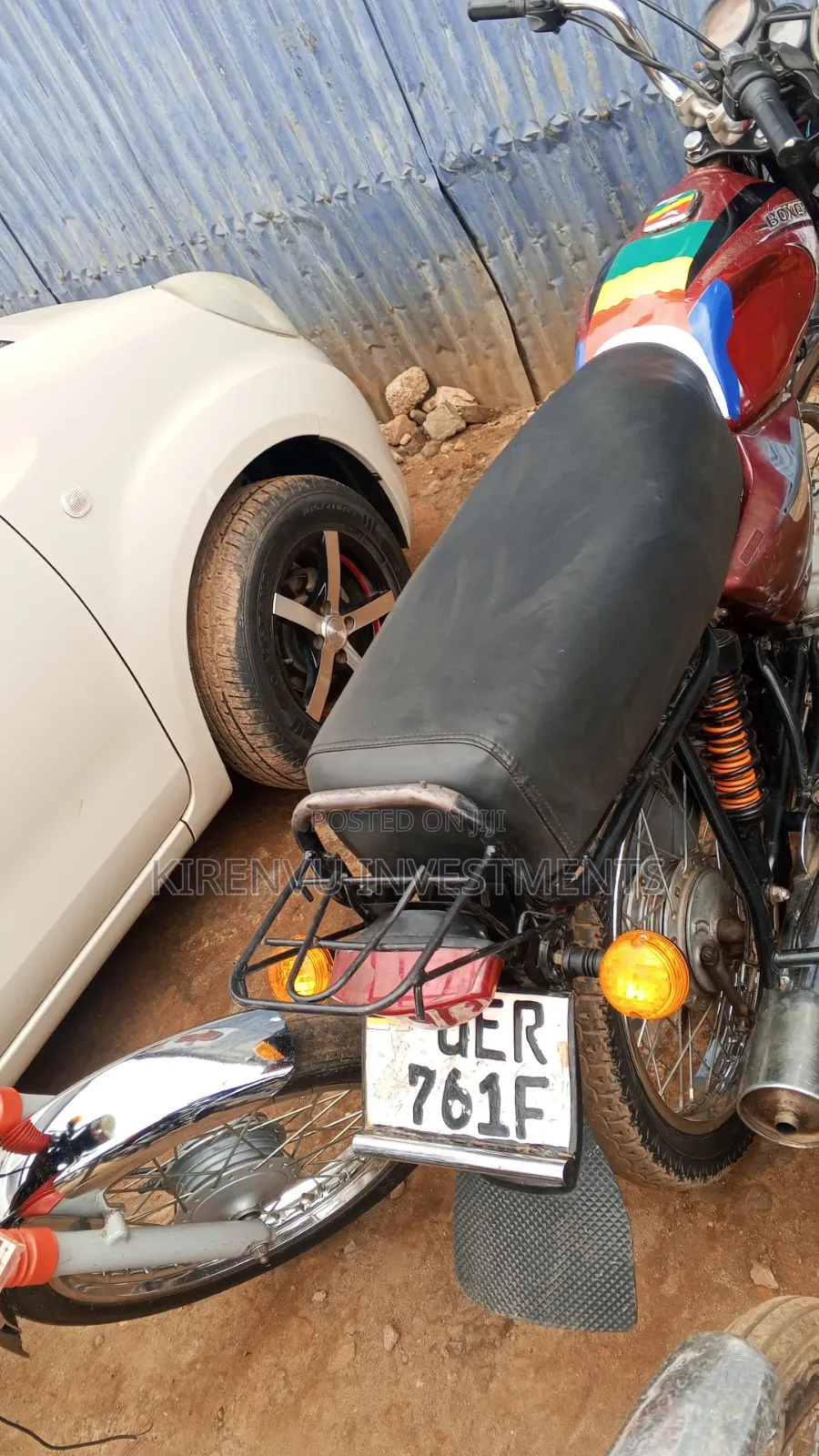 Bajaj Boxer 100 2017 Red