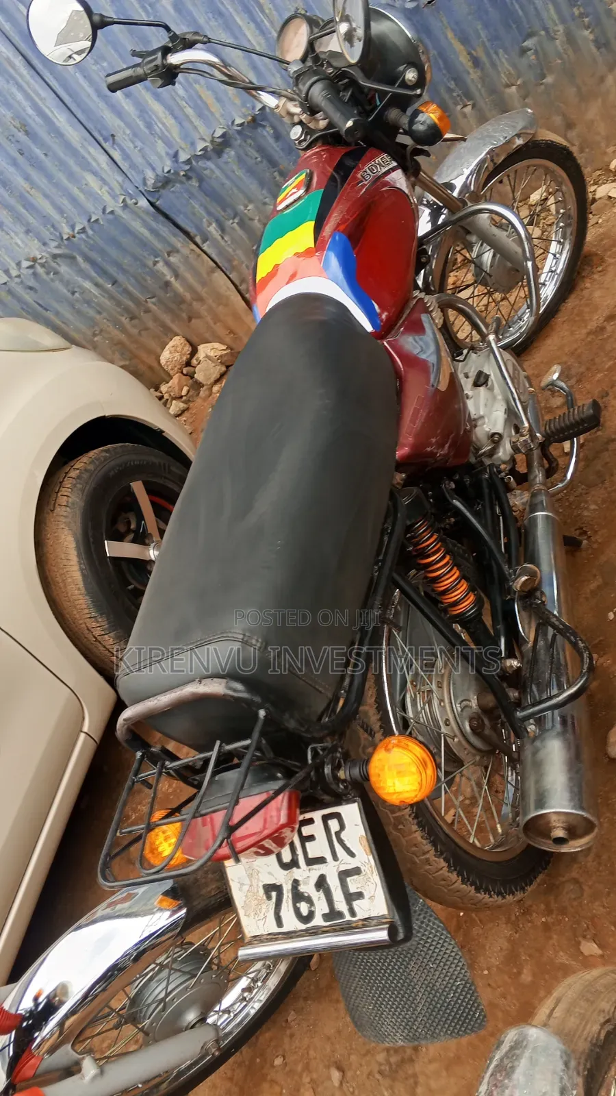 Bajaj Boxer 100 2017 Red