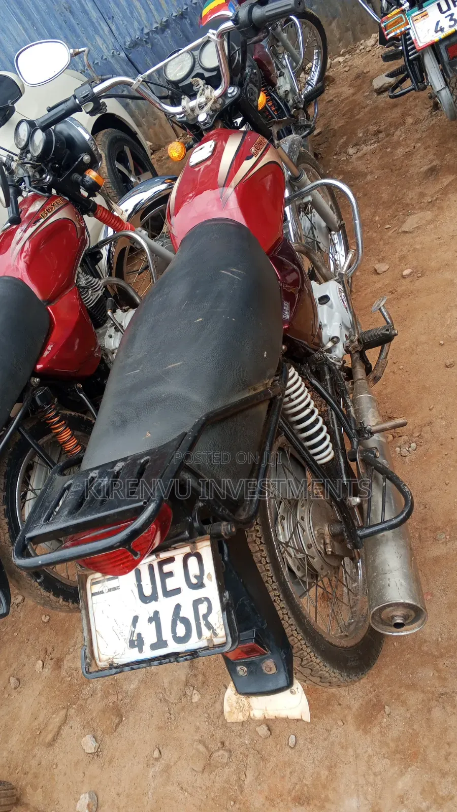 Bajaj Boxer 100 2019 Red