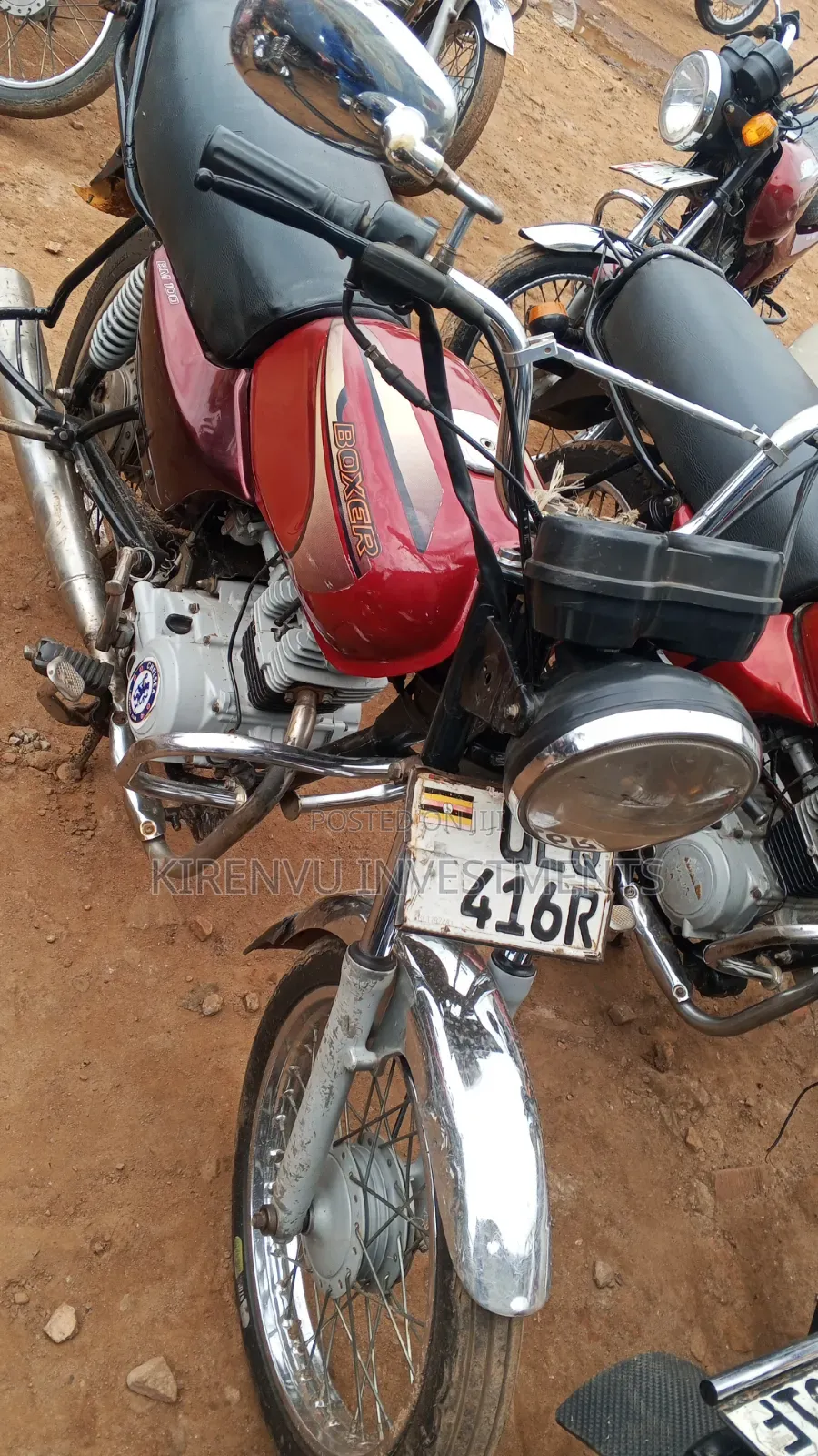 Bajaj Boxer 100 2019 Red
