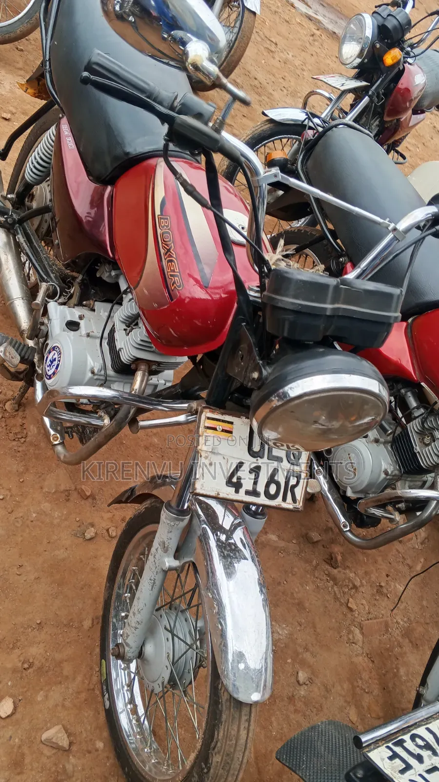 Bajaj Boxer 100 2019 Red