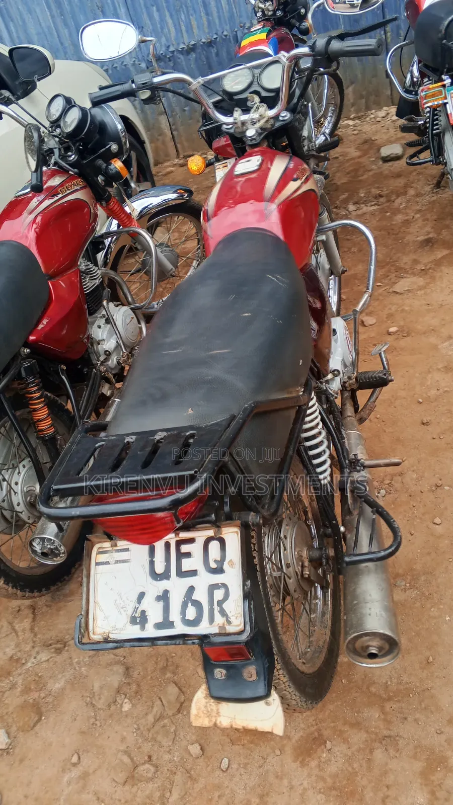 Bajaj Boxer 100 2019 Red