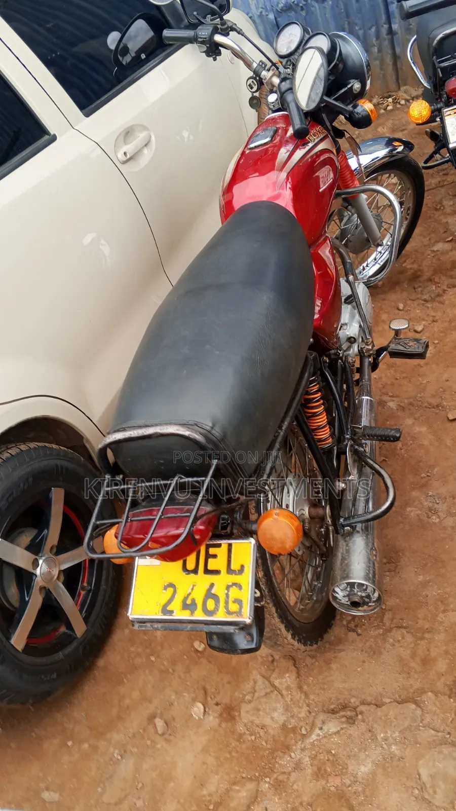 Bajaj Boxer 100 2017 Red