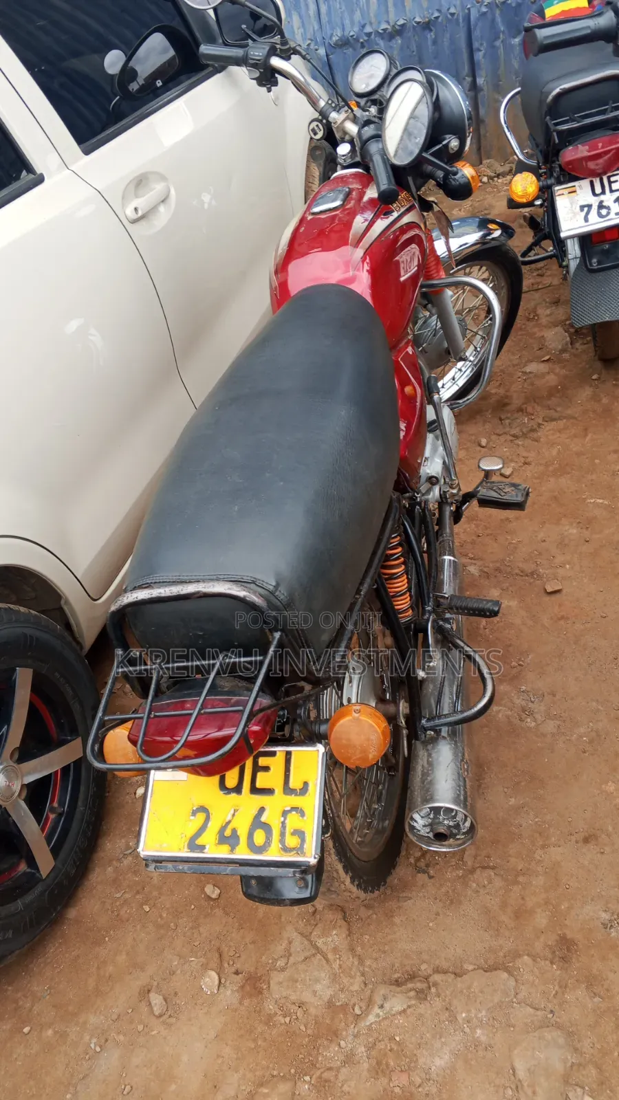 Bajaj Boxer 100 2017 Red