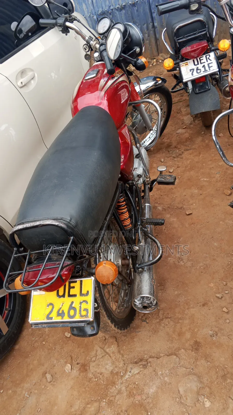Bajaj Boxer 100 2017 Red