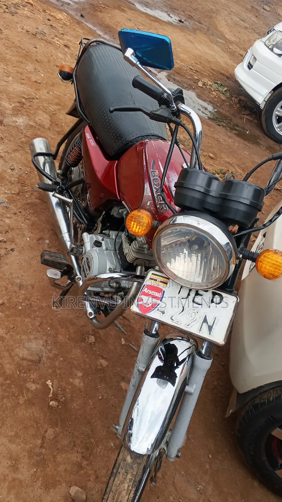 Bajaj Boxer 100 2017 Red