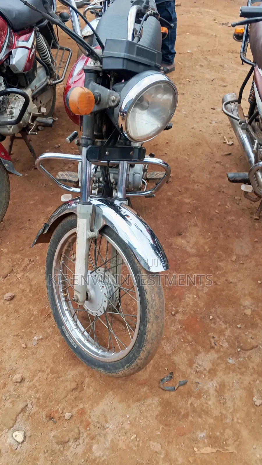 Bajaj Boxer 100 2017 Red