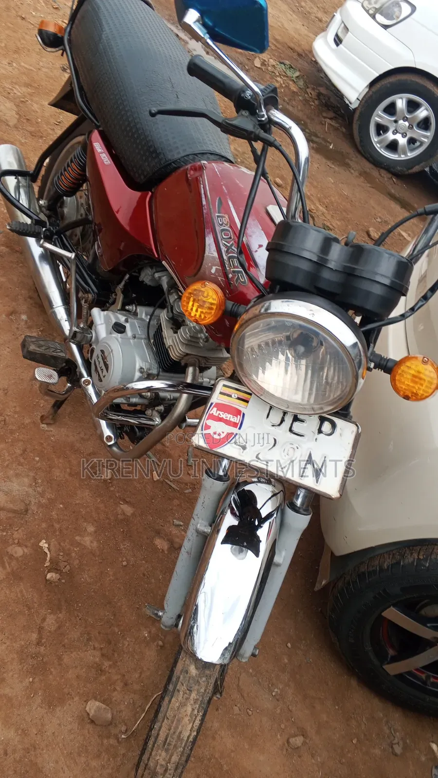 Bajaj Boxer 100 2017 Red
