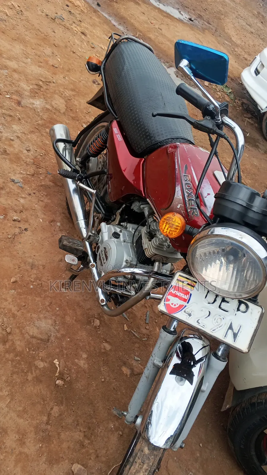 Bajaj Boxer 100 2017 Red