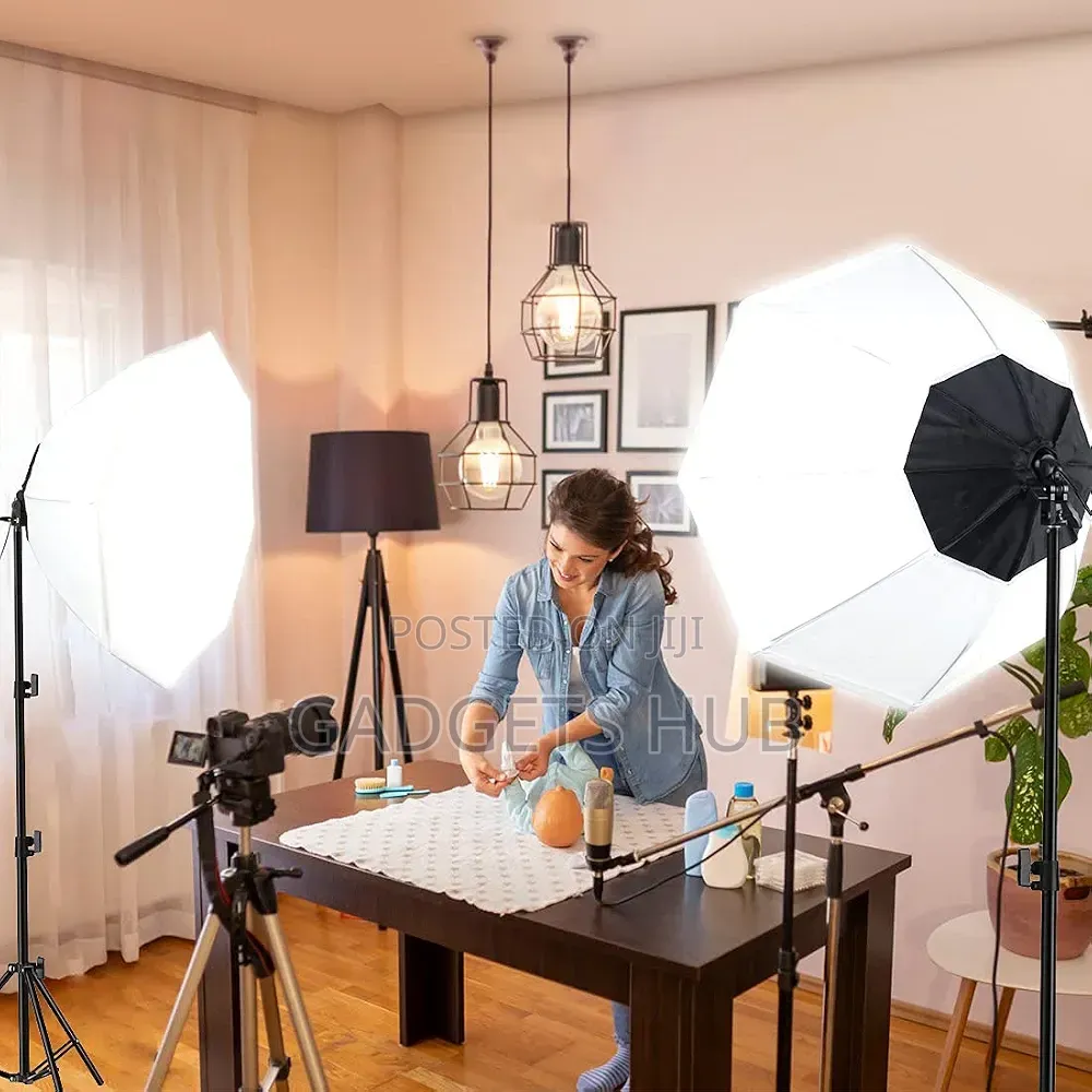 Octagon Softbox Light White Diffuser 26 Inches/70cm With 150W 