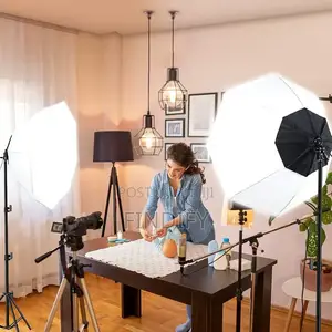 Octagon Softbox Light White Diffuser 26 Inches/70cm With 150W 