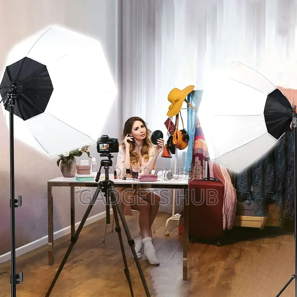 Octagon Softbox Light White Diffuser 26 Inches/70cm With 150W 