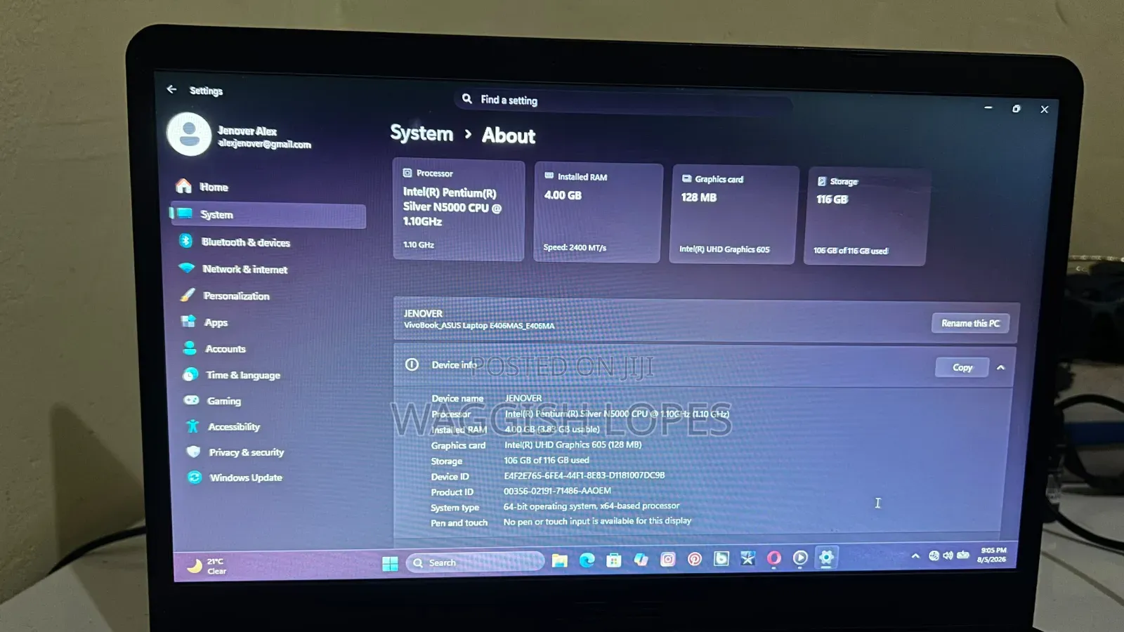 Laptop Asus VivoBook E403NA 24GB Intel Core i7 SSD 1T