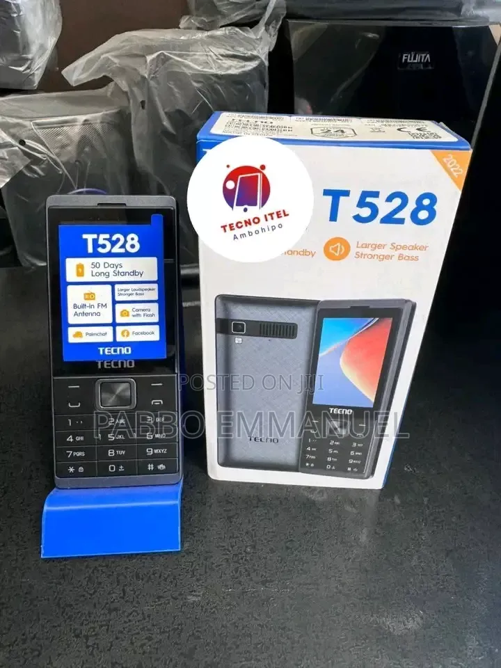 New Tecno T528 Black