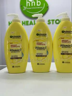 Garnier Vitamin C Brightening Lotion.