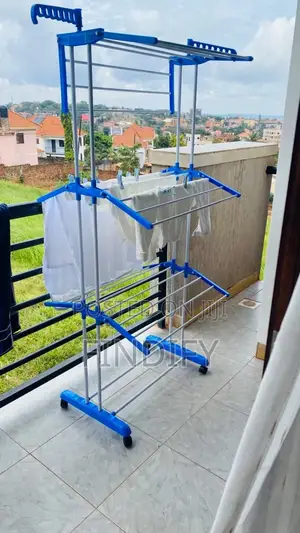 3-Layer Stainless Steel Stand Clothes Drying Rack Organizer