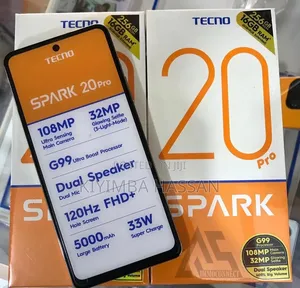 New Tecno Spark 20 Pro 256 GB Gold