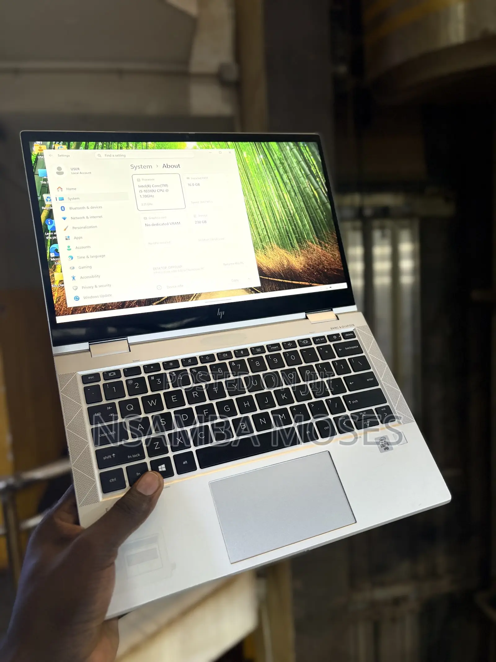 Laptop HP EliteBook 830 G7 16GB Intel Core i5 SSD 256GB