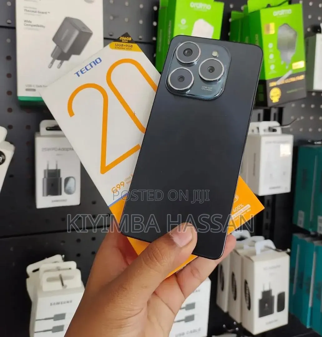 New Tecno Spark 20 Pro 256 GB Black