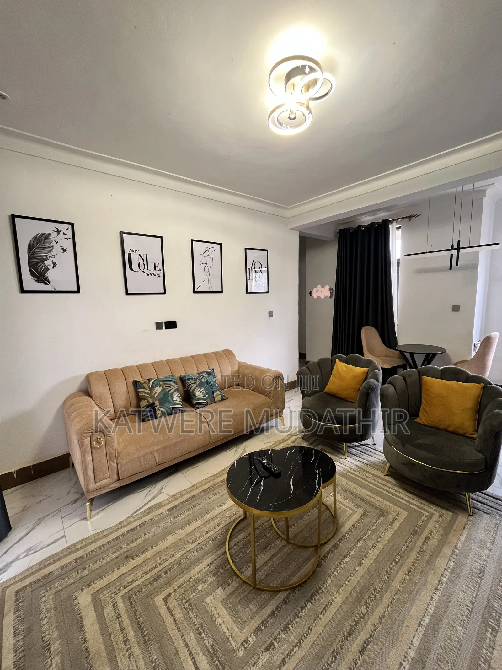 Furnished 1bdrm Apartment in Kyanja, Central Division for rent