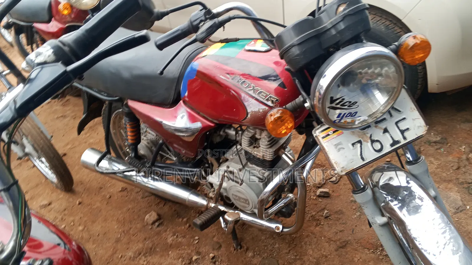 TVS XL 100 2025 Red