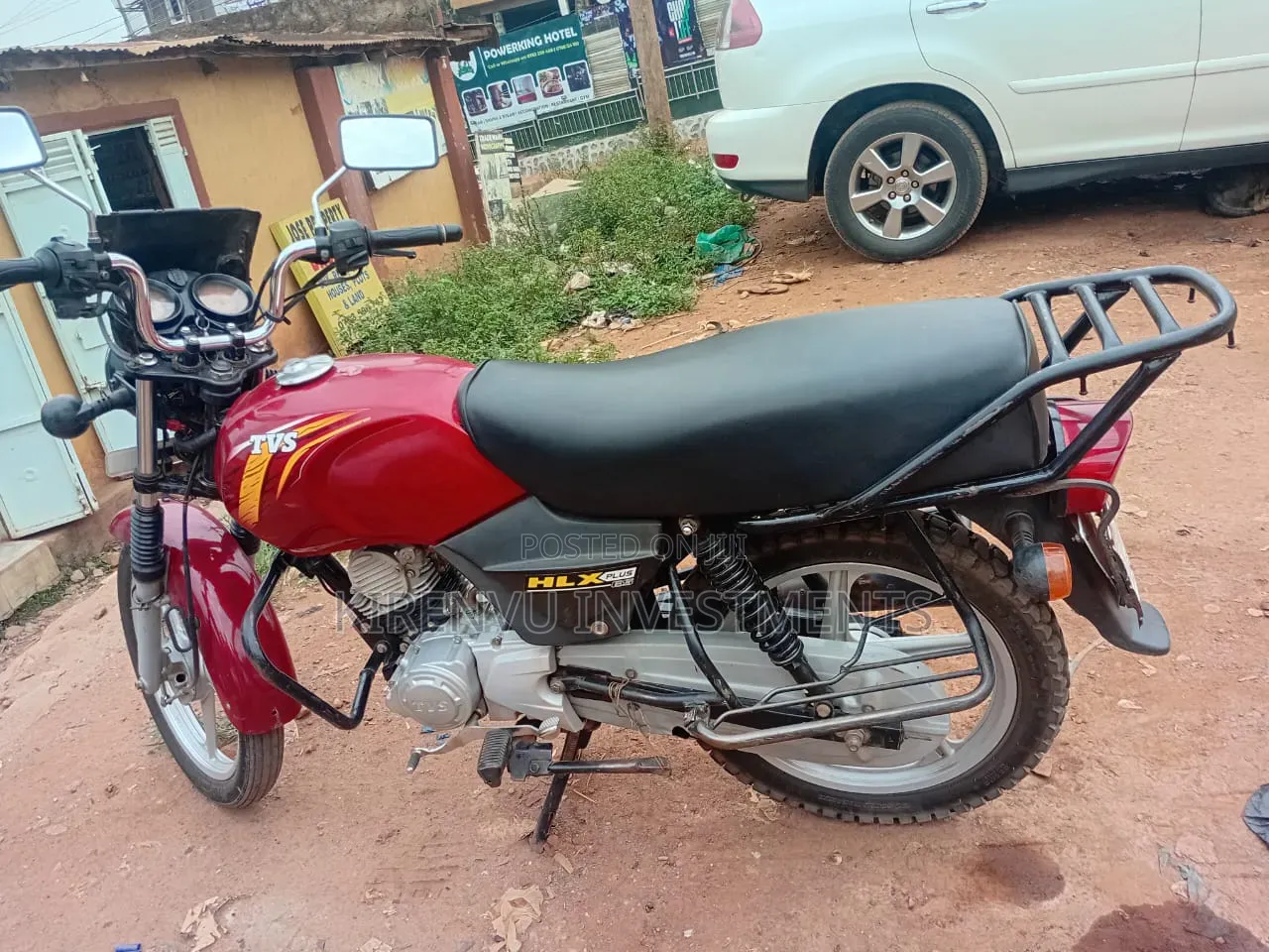 TVS XL 100 2025 Red