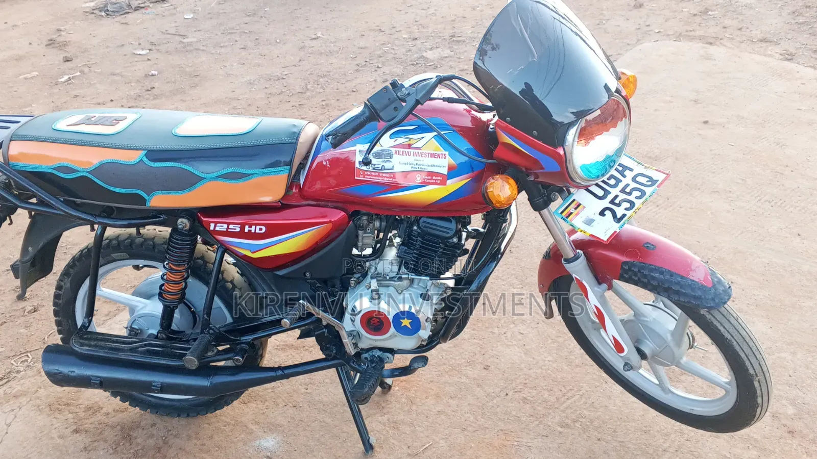 Bajaj Boxer 125 2025 Red