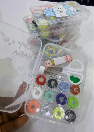 Cartoon-Themed Portable Kids Sewing Kits