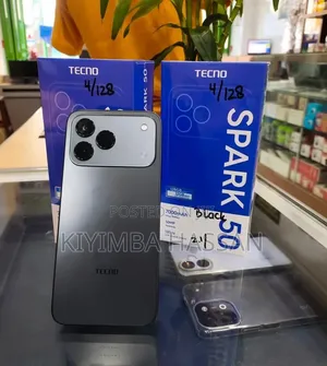 New Tecno Spark 50 128 GB Black