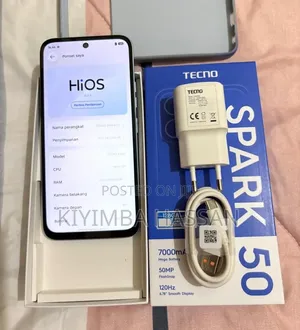 New Tecno Spark 50 128 GB Gray
