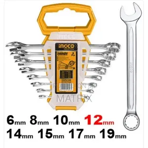 INGCO 8PCS Combination Spanner Set