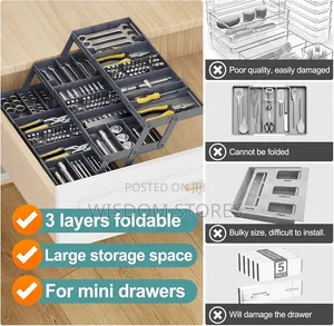 Multi Level Smart Drawer Organizer