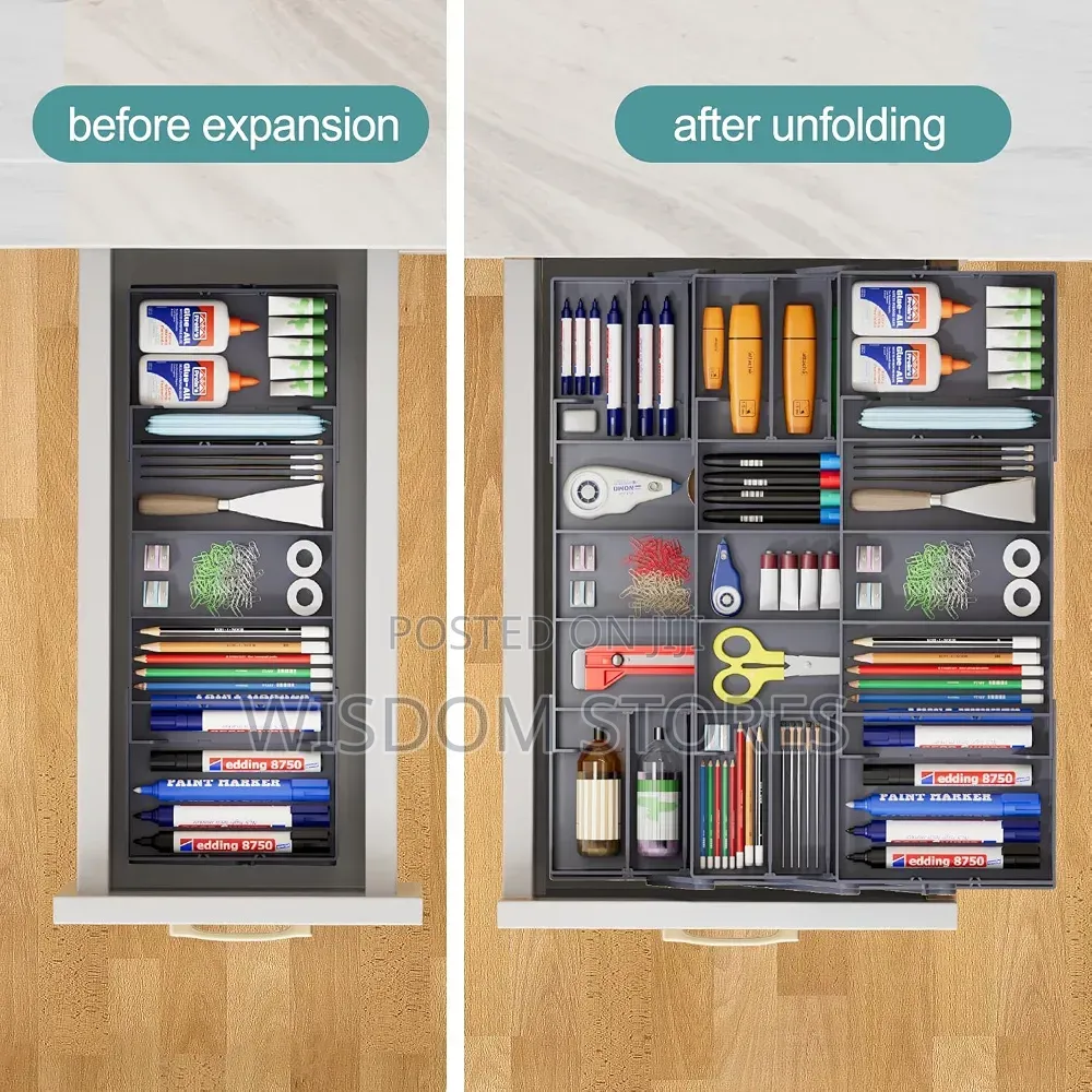Multi Level Smart Drawer Organizer