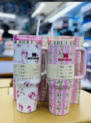 Stanley Love Shack Fancy Tumbler With Straw And Handle