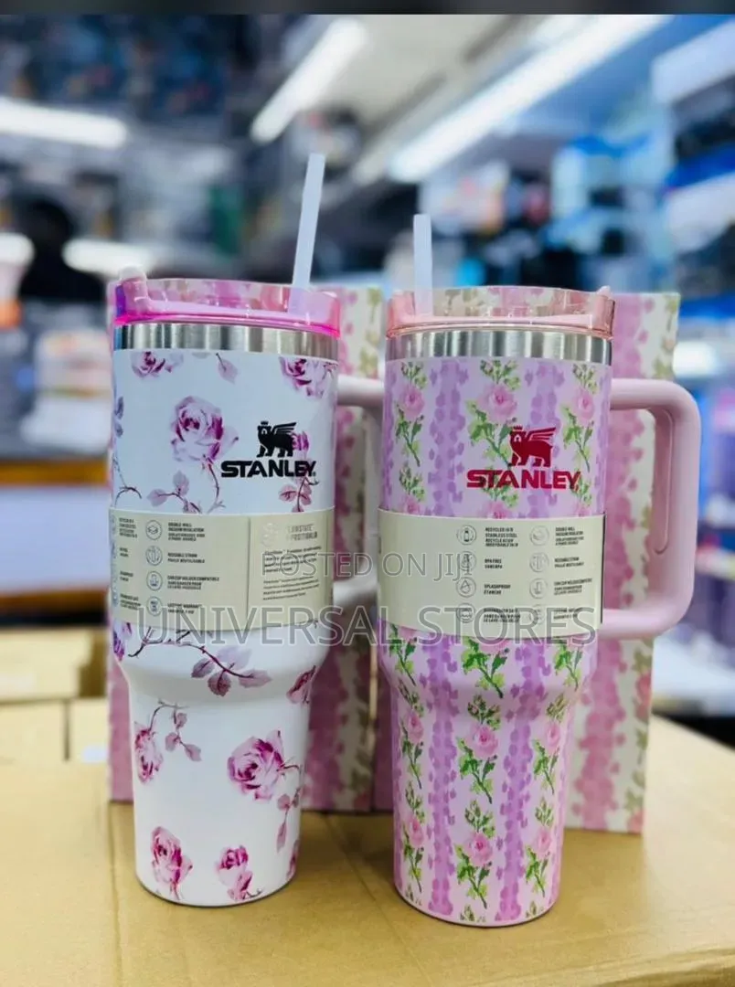 Stanley Love Shack Fancy Tumbler With Straw And Handle