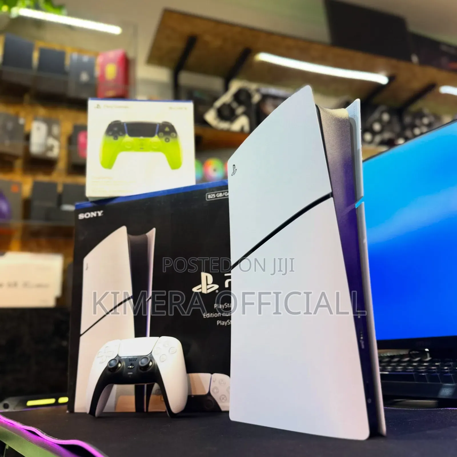 Brand New Ps5 Slim Digital Version With an Extra New Controller