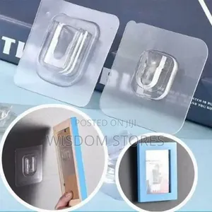 Double-Sided Strong Self-Adhesive Hook 12pcs