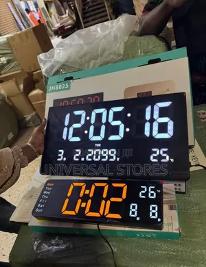Digital Led Display Wall Clock