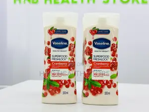 Vaseline Crane Berry Lotion.