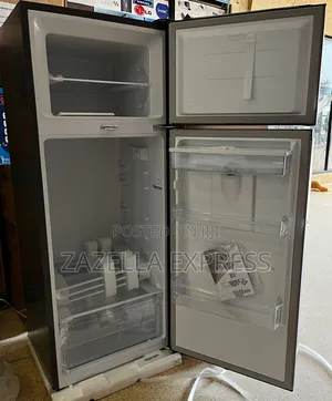 Hisense 270l Double Door Fridge Silver Colour With Dispensor