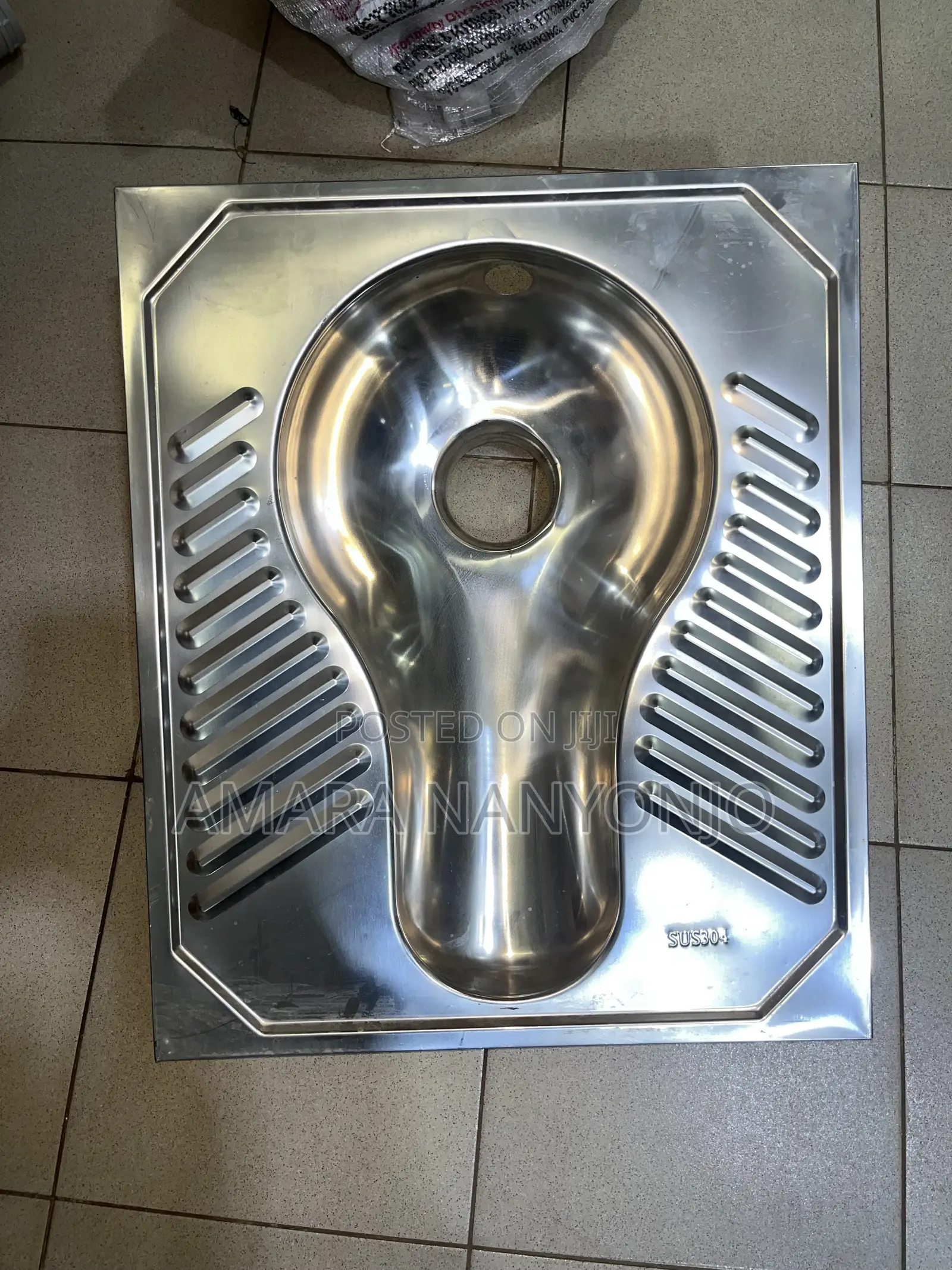 Stainless Steel Squatting Pan