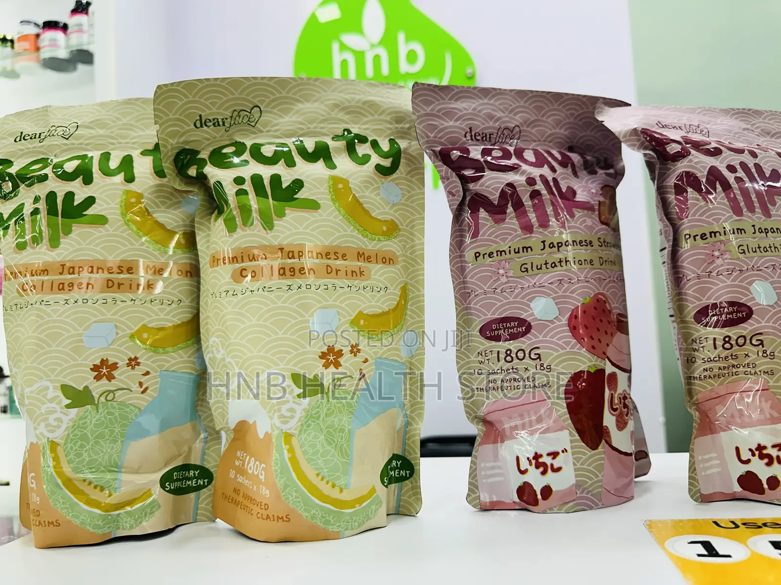 Beauty Milk Brightening Supplements.