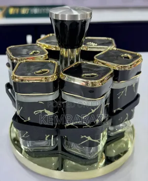 6-Piece Rotatable Seasoning Jar Set