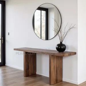 Console Table/Mugavu Console Table With Mirror.