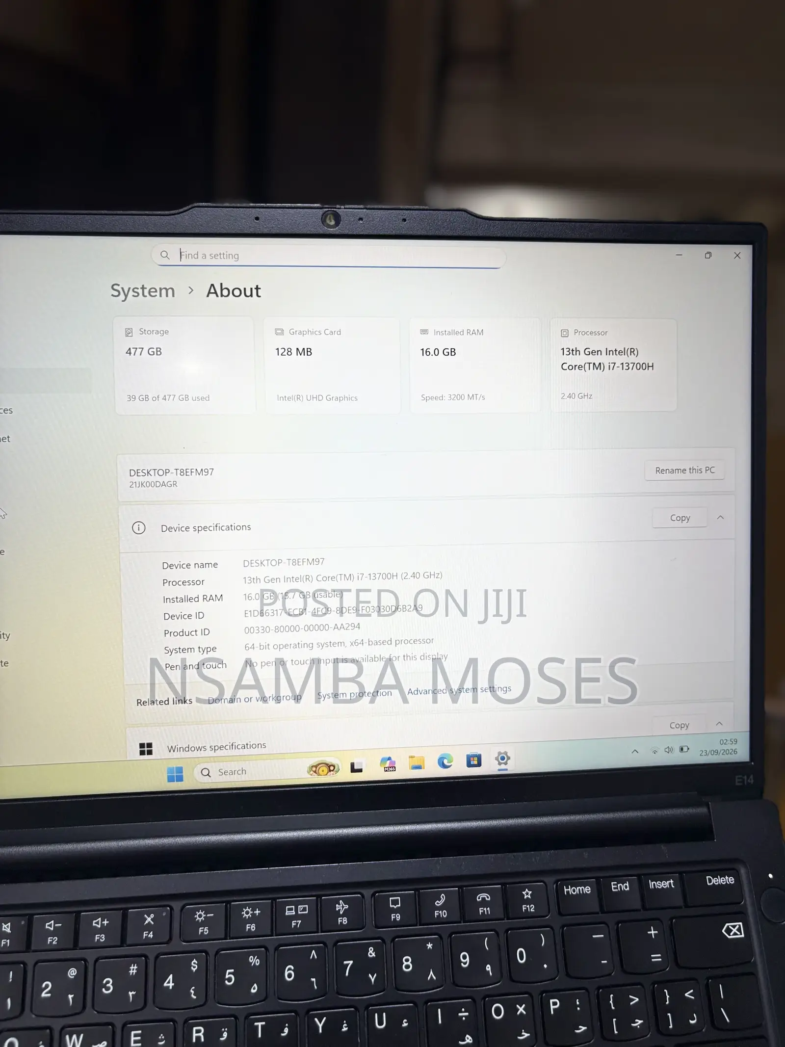 Laptop Lenovo ThinkPad E14 Gen 6 16GB Intel Core i7 SSD 512GB