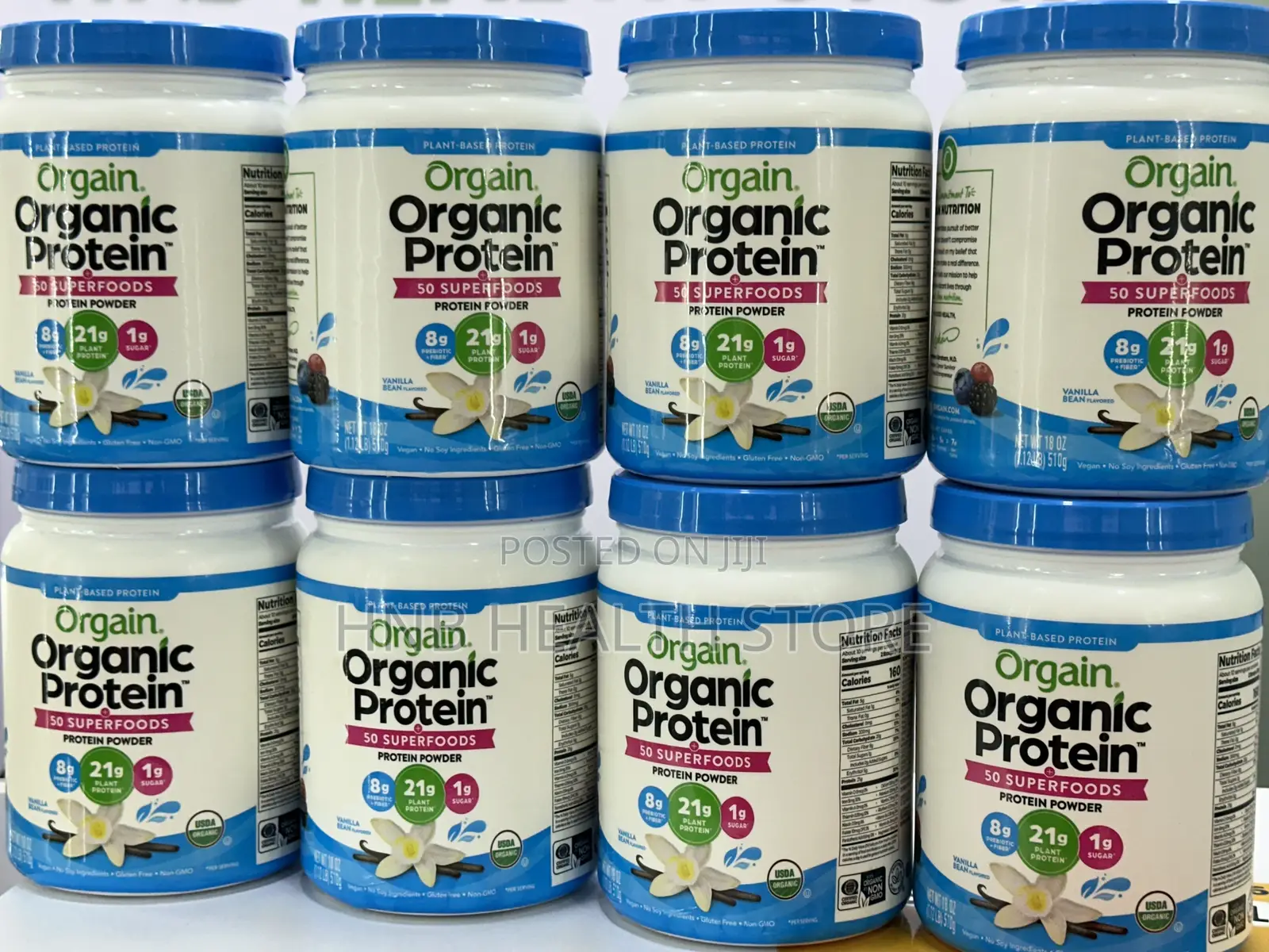 Orgain Protein Powder With Fibre.
