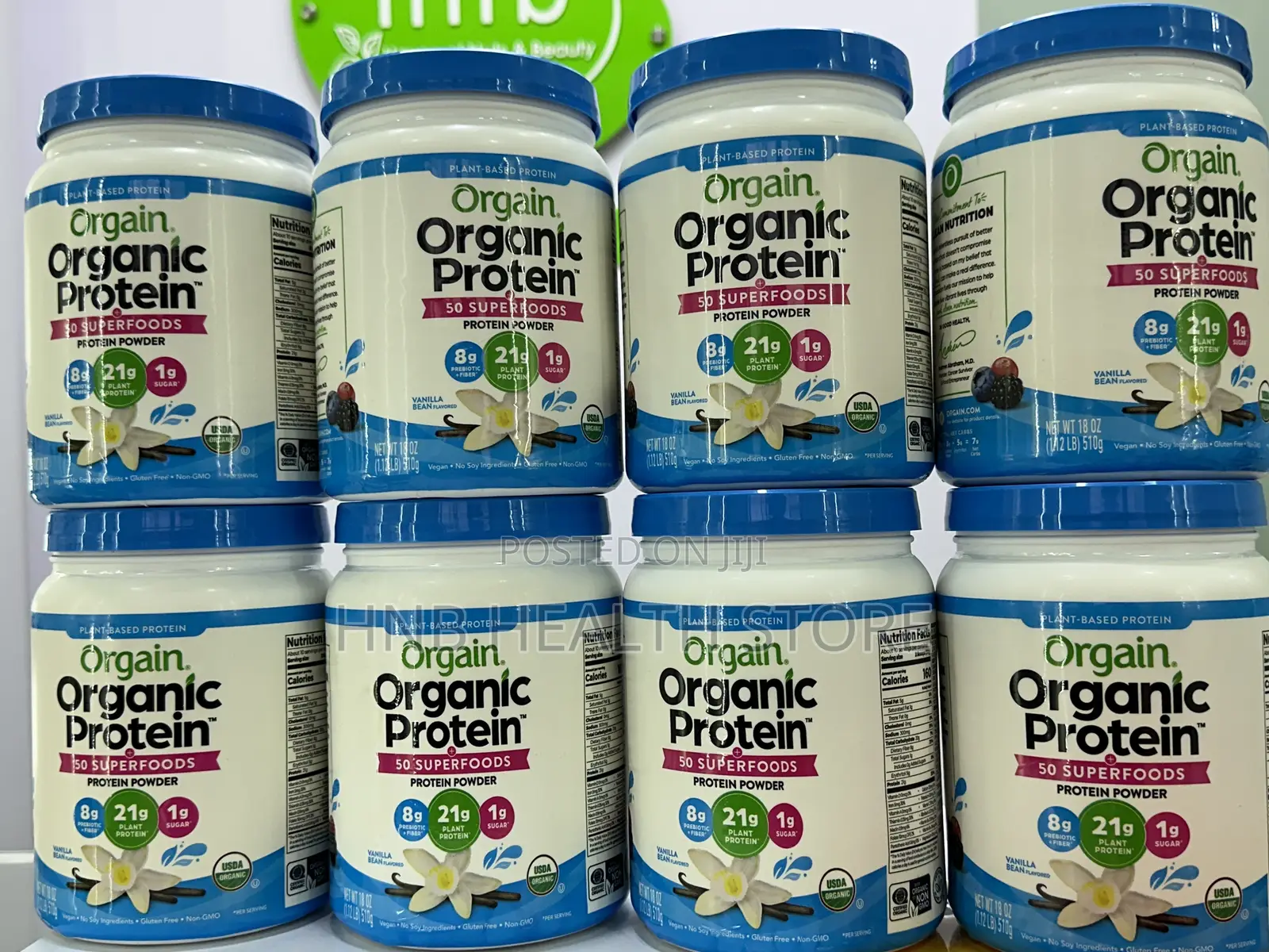 Orgain Protein Powder With Fibre.